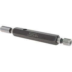 SPI - 3/8-24, Class 3B, Double End Plug Thread Go/No Go Gage - Steel, Size 2 Handle Included - USA Tool & Supply