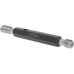 SPI - 7/16-14, Class 2B, Double End Plug Thread Go/No Go Gage - Steel, Size 2 Handle Included - USA Tool & Supply