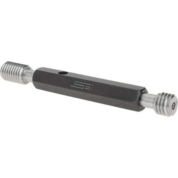 SPI - 1/2-13, Class 2B, Double End Plug Thread Go/No Go Gage - Steel, Size 2 Handle Included - USA Tool & Supply