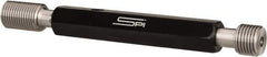 SPI - 1/2-20, Class 2B, Double End Plug Thread Go/No Go Gage - Steel, Size 2 Handle Included - USA Tool & Supply