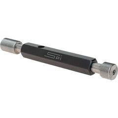 SPI - 1/2-28, Class 2B, Double End Plug Thread Go/No Go Gage - Steel, Size 2 Handle Included - USA Tool & Supply