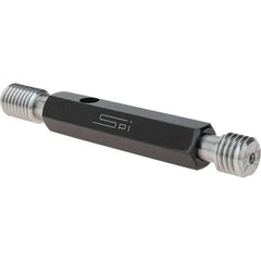 SPI - 5/8-11, Class 2B, Double End Plug Thread Go/No Go Gage - Steel, Size 3 Handle Included - USA Tool & Supply