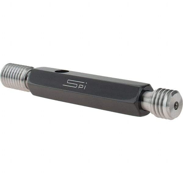 SPI - 5/8-11, Class 3B, Double End Plug Thread Go/No Go Gage - Steel, Size 3 Handle Included - USA Tool & Supply