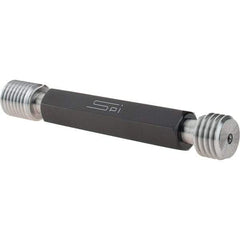 SPI - 3/4-10, Class 2B, Double End Plug Thread Go/No Go Gage - Steel, Size 3 Handle Included - USA Tool & Supply