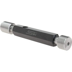 SPI - 3/4-20, Class 2B, Double End Plug Thread Go/No Go Gage - Steel, Size 3 Handle Included - USA Tool & Supply