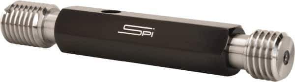 SPI - 7/8-9, Class 2B, Double End Plug Thread Go/No Go Gage - Steel, Size 4 Handle Included - USA Tool & Supply