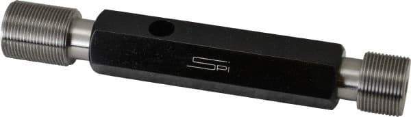 SPI - 7/8-20, Class 3B, Double End Plug Thread Go/No Go Gage - Steel, Size 4 Handle Included - USA Tool & Supply