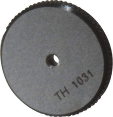 SPI - M2.5x0.45 Go Single Ring Thread Gage - Class 6G, Oil Hardened Nonshrinking Steel (OHNS), NPL Traceability Certification Included - USA Tool & Supply