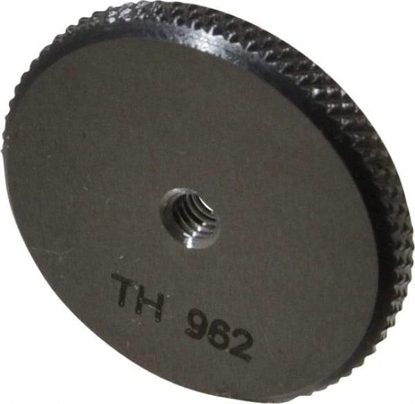 SPI - M3x0.5 Go Single Ring Thread Gage - Class 6G, Oil Hardened Nonshrinking Steel (OHNS), NPL Traceability Certification Included - USA Tool & Supply