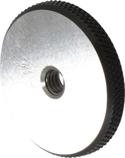 SPI - M6x1 No Go Single Ring Thread Gage - Class 6G, Oil Hardened Nonshrinking Steel (OHNS), NPL Traceability Certification Included - USA Tool & Supply