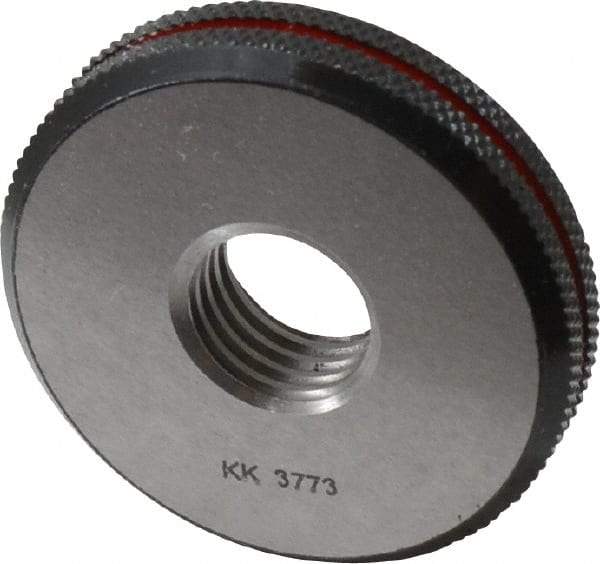 SPI - M16x2 No Go Single Ring Thread Gage - Class 6G, Oil Hardened Nonshrinking Steel (OHNS), NPL Traceability Certification Included - USA Tool & Supply