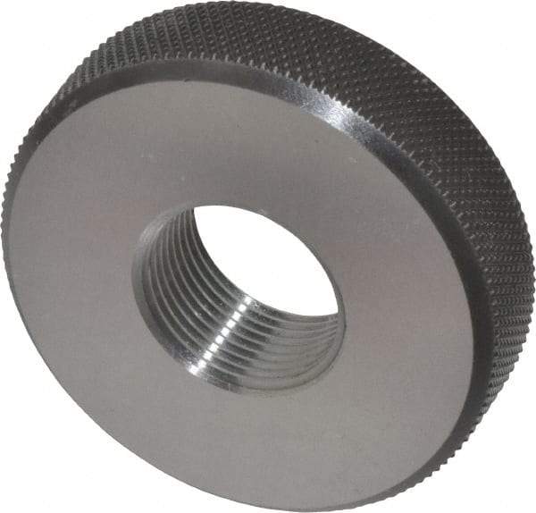 SPI - M22x1.5 Go Single Ring Thread Gage - Class 6G, Oil Hardened Nonshrinking Steel (OHNS), NPL Traceability Certification Included - USA Tool & Supply