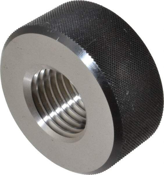 SPI - M36x4 Go Single Ring Thread Gage - Class 6G, Oil Hardened Nonshrinking Steel (OHNS), NPL Traceability Certification Included - USA Tool & Supply
