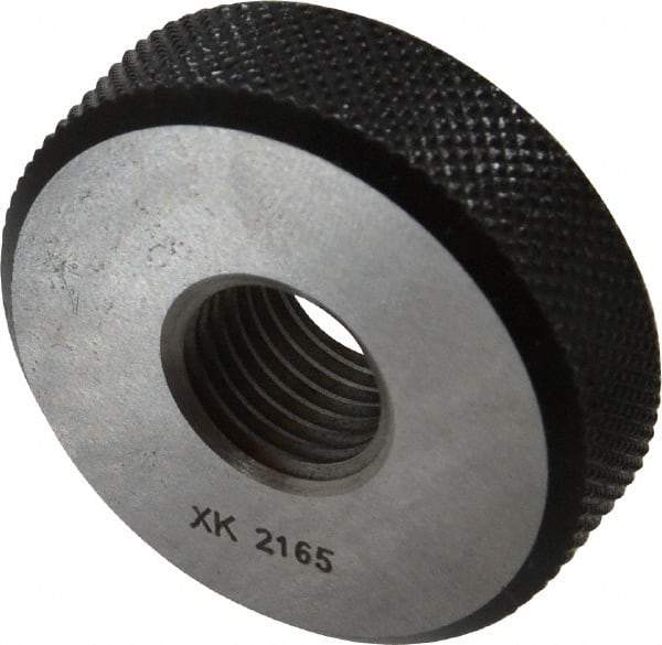 SPI - M14x1.5 Go Single Ring Thread Gage - Class 6G, Oil Hardened Nonshrinking Steel (OHNS), NPL Traceability Certification Included - USA Tool & Supply