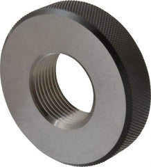 SPI - M30x2 Go Single Ring Thread Gage - Class 6G, Oil Hardened Nonshrinking Steel (OHNS), NPL Traceability Certification Included - USA Tool & Supply