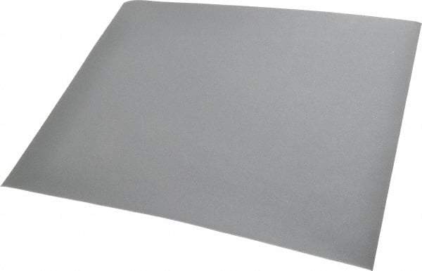 Value Collection - 320 Grit, Silicon Carbide Sanding Sheet - 11" Long x 9" Wide, Extra Fine Grade, A Weighted Paper Backing - USA Tool & Supply