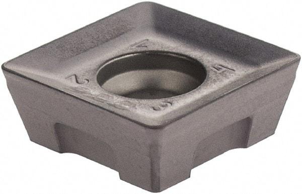 Iscar - QDMT1205 M Grade IC928 Carbide Milling Insert - TiAlN Finish, 0.1969" Thick, 1/2" Inscribed Circle, 0.8mm Corner Radius - USA Tool & Supply