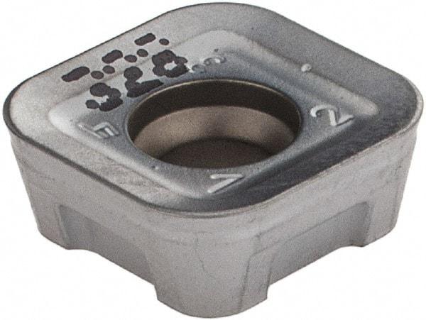 Iscar - QDMT120532 M Grade IC328 Carbide Milling Insert - TiCN Finish, 0.1969" Thick, 1/2" Inscribed Circle, 3.2mm Corner Radius - USA Tool & Supply