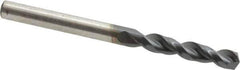 Cleveland - 11/64" 135° Parabolic Flute Cobalt Screw Machine Drill Bit - TiAlN Finish, Right Hand Cut, 1-1/16" Flute Length, 2-1/8" OAL, Split Point, Straight Shank - USA Tool & Supply