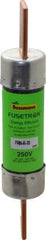 Cooper Bussmann - 250 VAC, 70 Amp, Time Delay General Purpose Fuse - Bolt-on Mount, 5-7/8" OAL, 20 at DC, 200 (RMS) kA Rating, 1-1/16" Diam - USA Tool & Supply