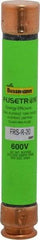 Cooper Bussmann - 300 VDC, 600 VAC, 20 Amp, Time Delay General Purpose Fuse - Fuse Holder Mount, 127mm OAL, 20 at DC, 200 (RMS) kA Rating, 13/16" Diam - USA Tool & Supply