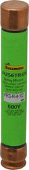 Cooper Bussmann - 300 VDC, 600 VAC, 4.5 Amp, Time Delay General Purpose Fuse - Fuse Holder Mount, 127mm OAL, 20 at DC, 200 (RMS) kA Rating, 13/16" Diam - USA Tool & Supply