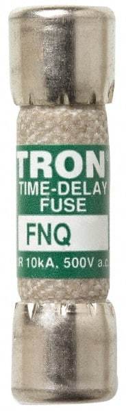 Cooper Bussmann - 500 VAC, 14 Amp, Time Delay General Purpose Fuse - Fuse Holder Mount, 1-1/2" OAL, 10 at AC kA Rating, 13/32" Diam - USA Tool & Supply