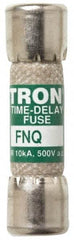 Cooper Bussmann - 500 VAC, 0.25 Amp, Time Delay General Purpose Fuse - Fuse Holder Mount, 1-1/2" OAL, 10 at AC kA Rating, 13/32" Diam - USA Tool & Supply