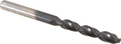 Cleveland - #16 135° Parabolic Flute Cobalt Screw Machine Drill Bit - TiAlN Finish, Right Hand Cut, 1-1/8" Flute Length, 2-3/16" OAL, Split Point, Straight Shank - USA Tool & Supply