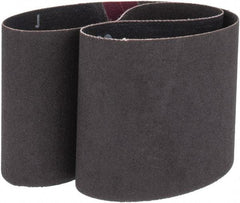 Norton - 3" Wide x 24" OAL, 120 Grit, Silicon Carbide Abrasive Belt - Silicon Carbide, Fine, Coated, Wet - USA Tool & Supply