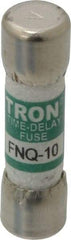 Cooper Bussmann - 500 VAC, 10 Amp, Time Delay General Purpose Fuse - Fuse Holder Mount, 1-1/2" OAL, 10 at AC kA Rating, 13/32" Diam - USA Tool & Supply