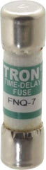 Cooper Bussmann - 500 VAC, 7 Amp, Time Delay General Purpose Fuse - Fuse Holder Mount, 1-1/2" OAL, 10 at AC kA Rating, 13/32" Diam - USA Tool & Supply