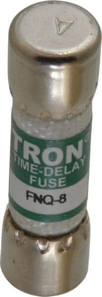 Cooper Bussmann - 500 VAC, 8 Amp, Time Delay General Purpose Fuse - Fuse Holder Mount, 1-1/2" OAL, 10 at AC kA Rating, 13/32" Diam - USA Tool & Supply