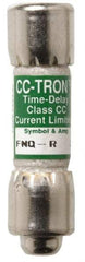 Cooper Bussmann - 300 VDC, 600 VAC, 1.8 Amp, Time Delay General Purpose Fuse - Fuse Holder Mount, 1-1/2" OAL, 200 at AC (RMS) kA Rating, 13/32" Diam - USA Tool & Supply