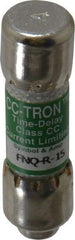 Cooper Bussmann - 300 VDC, 600 VAC, 15 Amp, Time Delay General Purpose Fuse - Fuse Holder Mount, 1-1/2" OAL, 20 at DC, 200 at AC (RMS) kA Rating, 13/32" Diam - USA Tool & Supply