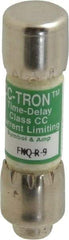 Cooper Bussmann - 300 VDC, 600 VAC, 9 Amp, Time Delay General Purpose Fuse - Fuse Holder Mount, 1-1/2" OAL, 200 at AC (RMS) kA Rating, 13/32" Diam - USA Tool & Supply