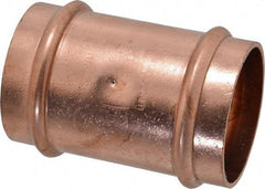 NIBCO - 2" Wrot Copper Pipe Coupling - P x P, Press Fitting - USA Tool & Supply