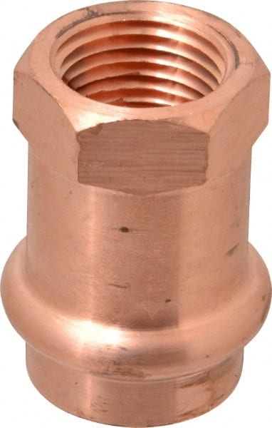 NIBCO - 3/4 x 1/2" Wrot Copper Pipe Adapter - USA Tool & Supply