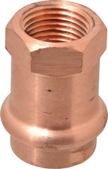NIBCO - 3/4 x 1/2" Wrot Copper Pipe Adapter - USA Tool & Supply