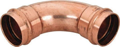 NIBCO - 2" Wrot Copper Pipe 90° Elbow - P x P, Press Fitting - USA Tool & Supply