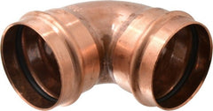 NIBCO - 3" Wrot Copper Pipe 90° Elbow - USA Tool & Supply