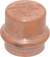 NIBCO - 3/4" Wrot Copper Pipe End Cap - P, Press Fitting - USA Tool & Supply