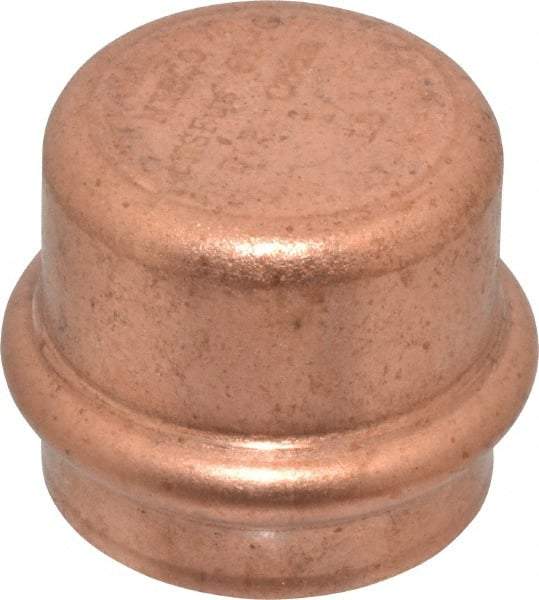 NIBCO - 1" Wrot Copper Pipe End Cap - P, Press Fitting - USA Tool & Supply