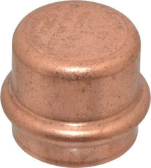 NIBCO - 1" Wrot Copper Pipe End Cap - P, Press Fitting - USA Tool & Supply