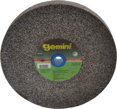Norton - 24 Grit Aluminum Oxide Bench & Pedestal Grinding Wheel - 8" Diam x 1" Hole x 1" Thick, 3600 Max RPM, Very Coarse Grade - USA Tool & Supply