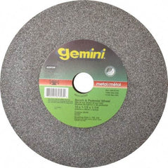 Norton - 36 Grit Aluminum Oxide Bench & Pedestal Grinding Wheel - 10" Diam x 1-1/4" Hole x 1-1/2" Thick, 2485 Max RPM, Very Coarse/Coarse Grade - USA Tool & Supply