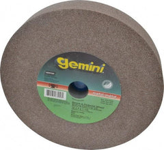 Norton - 60/80 Grit Aluminum Oxide Bench & Pedestal Grinding Wheel - 12" Diam x 1-1/2" Hole x 2" Thick, 2070 Max RPM, Medium Grade - USA Tool & Supply