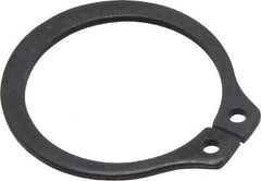 Value Collection - 0.704" Groove Diam, 3/4" Shaft Diam, Phosphate Spring Steel, Snap External Retaining Rings - 0.046" Groove Width, 0.042" Ring Thickness - USA Tool & Supply