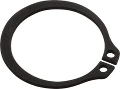 Value Collection - 0.762" Groove Diam, 13/16" Shaft Diam, Phosphate Spring Steel, Snap External Retaining Rings - 0.046" Groove Width, 0.042" Ring Thickness - USA Tool & Supply