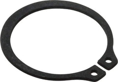Value Collection - 1.118" Groove Diam, 1-3/16" Shaft Diam, Phosphate Spring Steel, Snap External Retaining Rings - 0.056" Groove Width, 0.05" Ring Thickness - USA Tool & Supply